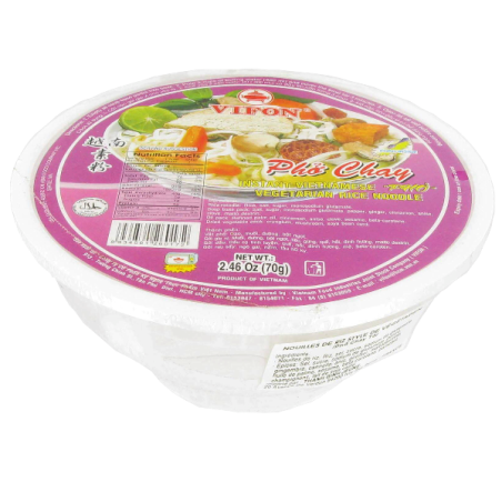 Soupe pho végétarien en Bol VIFON 70g Vietnam
