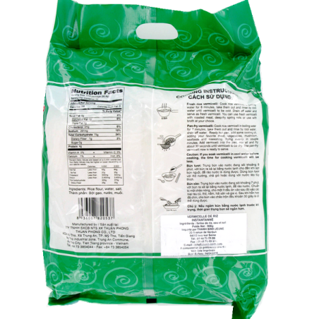 Vermicelli di riso di Bambù freschi 908 g Vietnam