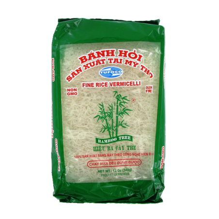 Vermicelle de riz fin blanc Banh hoi trang Bambou THUAN PHONG 340g Vietnam
