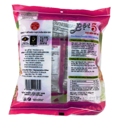 La preparación de la bebida de 5 cereales lotus BICH CHI 300g de Vietnam