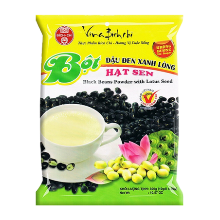 Chuẩn bị nước đậu đen lotus BICH CHI 350g Việt Nam