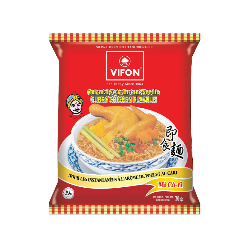Soupe poulet curry Vifon 30x70g - Viet Nam