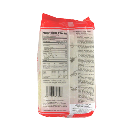 Bún tươi Ba Cây Tre 400g Việt Nam