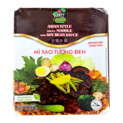 Nouille Ramen sauté sauce soja noir Jjajang bol VIET CUISINE 90g Vietnam