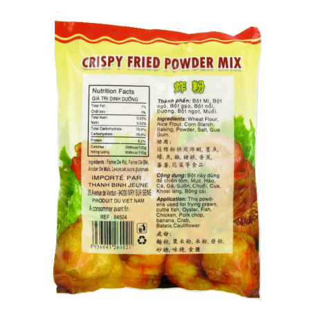 Bột chiên giòn RỒNG VÀNG 400g Việt Nam