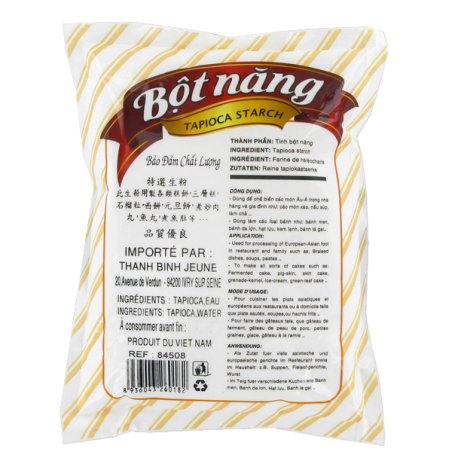 Harina de tapioca, DRAGÓN de ORO 400g de Vietnam