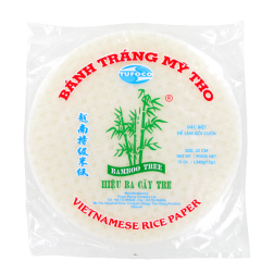 Bánh tráng BA CÂY TRE 22cm 340g Việt Nam