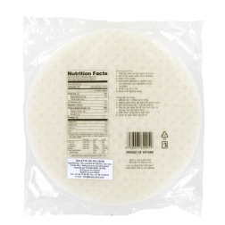 Feuille de riz 22cm pour rouleaux printemps 3 bambou Vietnam 340g