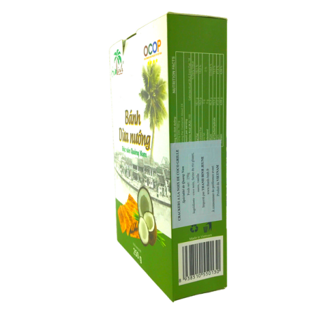 Crackers à la noix de coco grillé 250g Vietnam