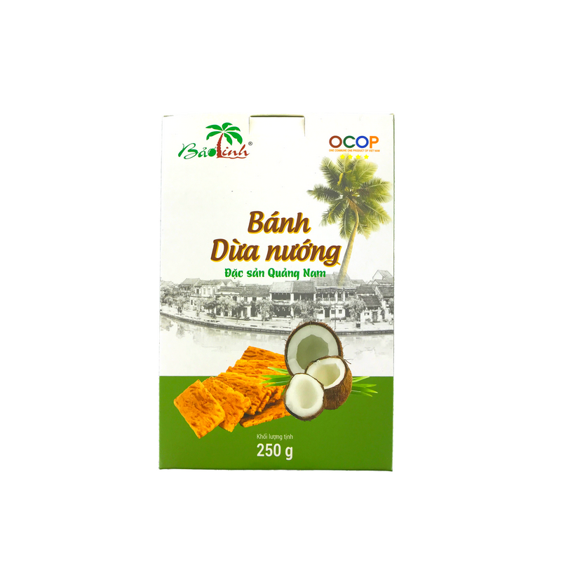 Crackers à la noix de coco grillé 250g Vietnam