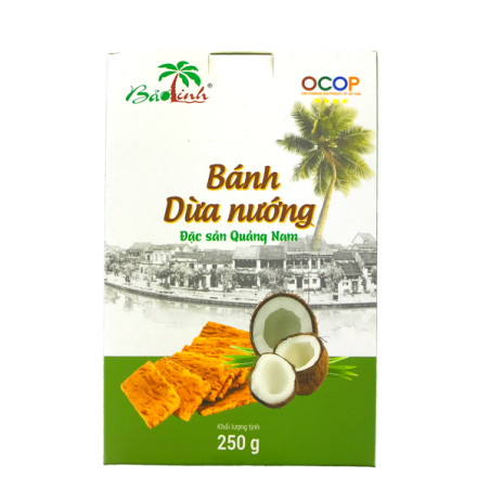 Geröstete Kokosnuss-Cracker 250g Vietnam
