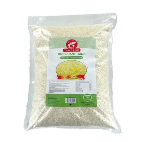 Arroz pegajoso redondo Nep Cai Hoa Vang DRAGON GOLD 5kg Vietnam