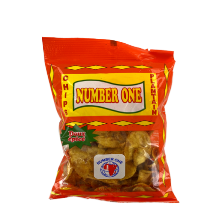 Gewürzte Wegerich Chips NUMMER EINS 85g COSTA RICA