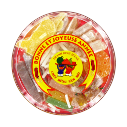 Mezcla de 7 de fruta del DRAGÓN de ORO 630g Vietnam