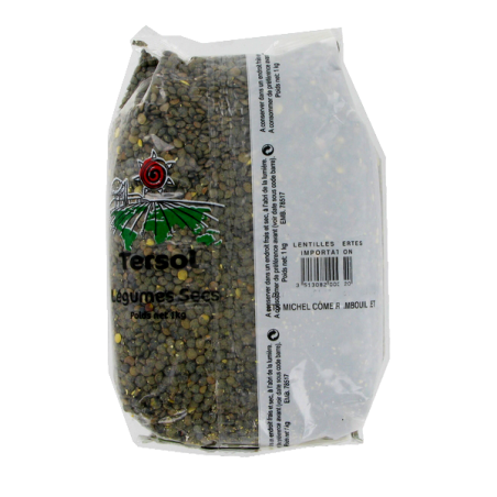 Lentilles verte TERSOL 1kg