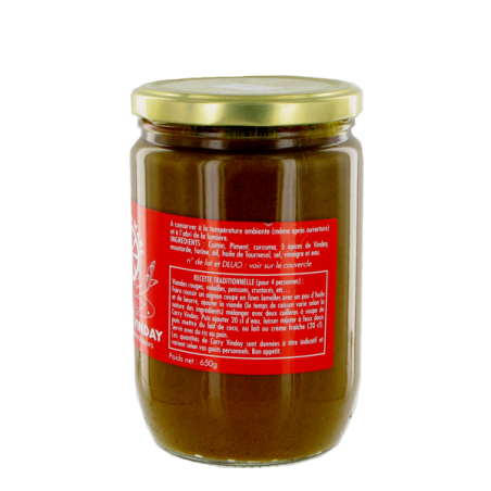 Curry Vinday CURRY DAS 650g Frankreich