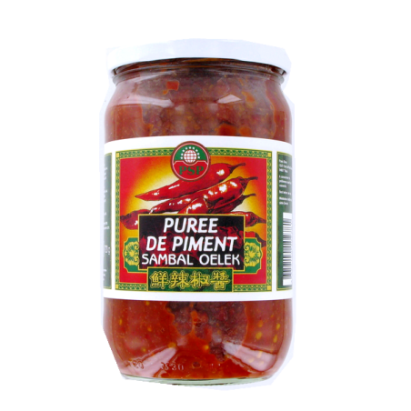 Purée piment Sambai Oelek PSP 720g Chine