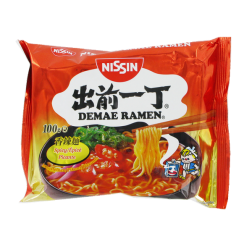 Soup noodle Ramen Demae spicy NISSIN 100g Hungary