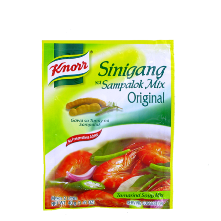 Tamarind powder Sinigang Sa Sampalok KNORR 40g Philippines