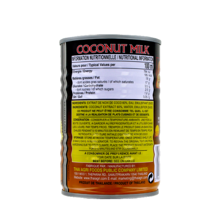 Kokosmilch zum kochen AROY-D 400ml Thailand