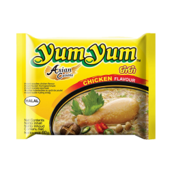 Sopa de fideos de pollo YUM YUM 60g de Tailandia