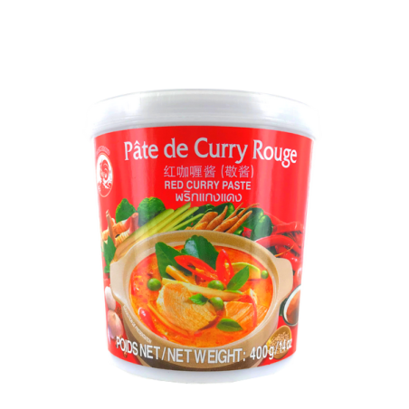 Red curry paste COCK 400g Thailand