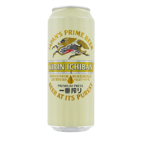Bière Kirin Ichiban 500ml Japon