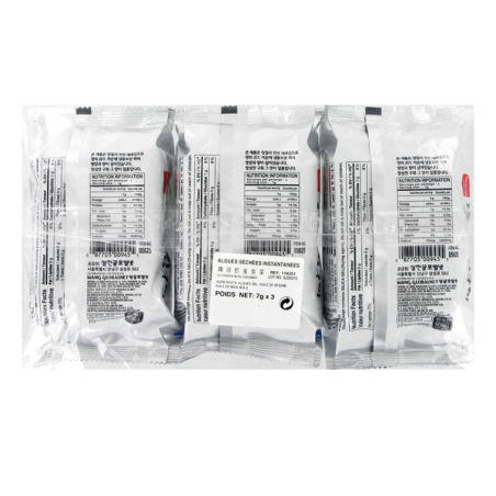 Rong biển nướng ăn liền WANG 3x7g Hàn Quốc