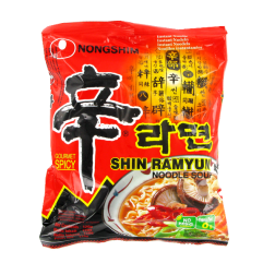 Sopa de fideos Shin Ramyum picante NONGSHIM 120g Corea