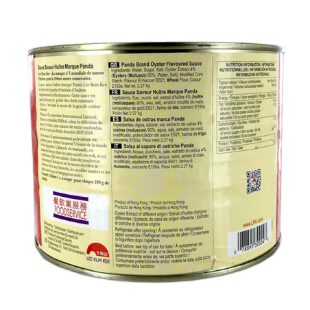 Sauce huître LEE KUM KEE 2.27kg HONG KONG