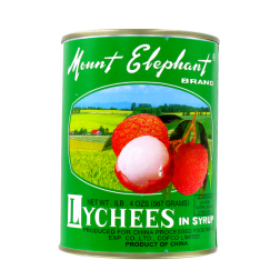 Vải đóng hộp MOUNT ELEPHANT 567g Trung Quốc