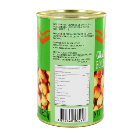 Graines de Lotus nature EAGLOBE 440g Chine