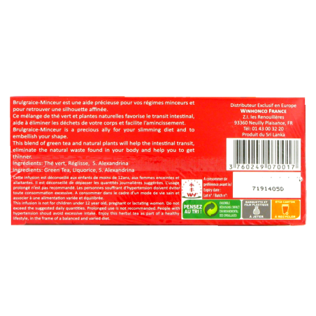 Black tea slimming BURN FAT 30g Sri Lanka