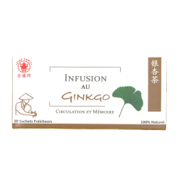 Trà tăng tuần hoàn và trí nhớ Ginkgo 30g Trung Quốc
