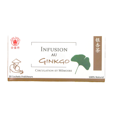 Trà tăng tuần hoàn và trí nhớ Ginkgo 30g Trung Quốc