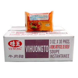 Zuppa di vewong aroma di manzo VE WONG 30x85g Cina