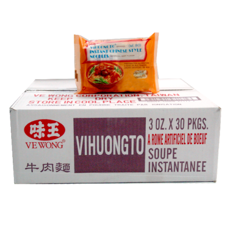 Soupe vewong arôme boeuf 30x85g - Chine