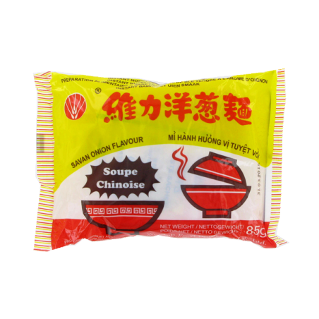 Soupe nouille oignon VE WONG carton 30x85g Taiwan