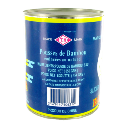 Pousse de Bambou coupe au naturel GLOBE 850g Taiwan