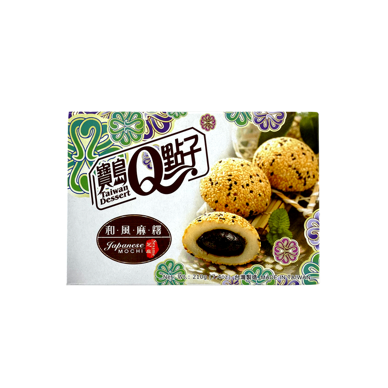 Mochi sésame ROYAL FAMILY 210g Taiwan Mochi sésame ROYAL FAMILY 210g Taiwan