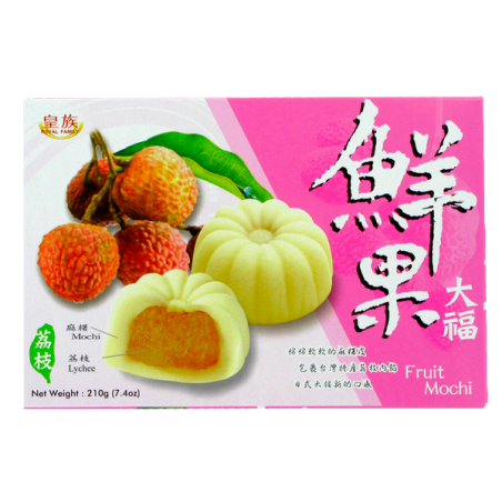 Mochi japonais litchi ROYAL FAMILY 210g Chine