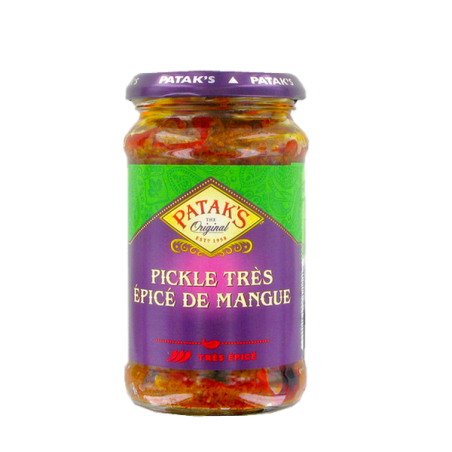 Mango pickle Hot PATAK'S 283g Royaume-Uni