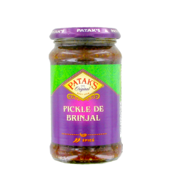 Brinjal Aubergine pickle PATAK 312g United Kingdom