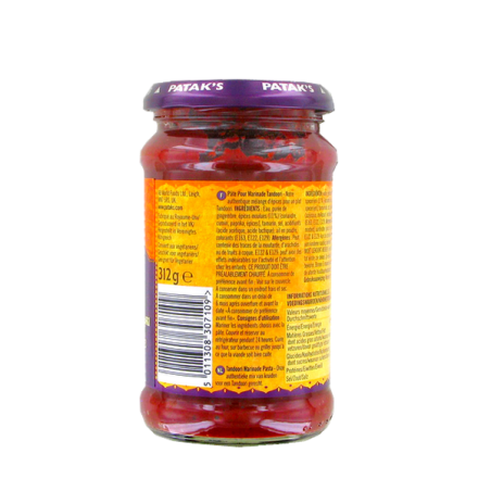 Tandoori paste PATAK'S 312g Royaume-Uni