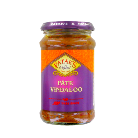 Vindaloo paste PATAK'S 283g Royaume-Uni
