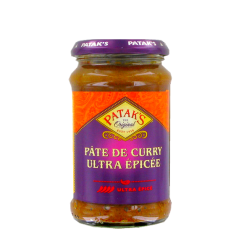 Curry paste extra hot PATAK'S 283g Royaume-Uni