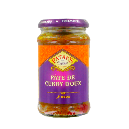 Pasta de Curry suave PATAK DE 283 g Reino Unido
