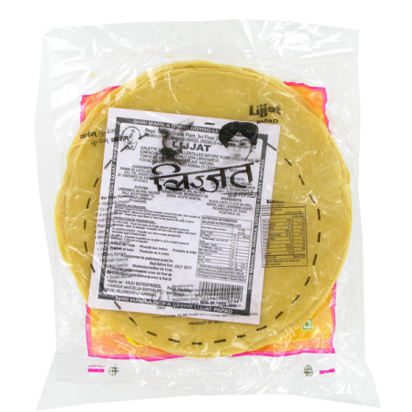 Papadum cumino LIJJAT 200g India