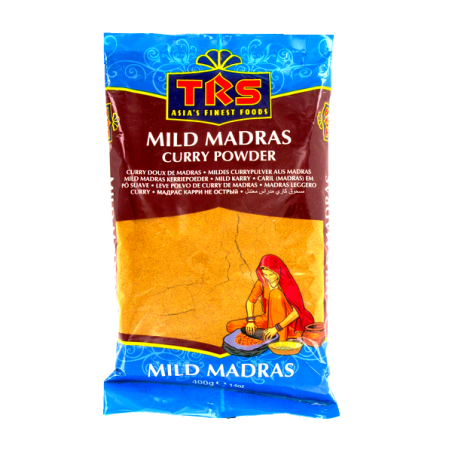 Madras Curry doux en poudre TRS 400g Inde