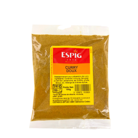 Madras curry powder mild 100g India